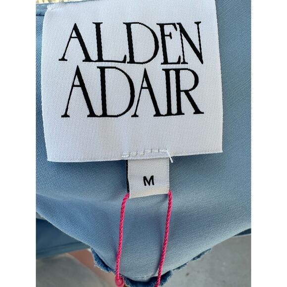 NWT Alden Adair Chandler Roller Skate Mini Ruffle Smocked Dress Women’s Medium - Picture 13 of 15